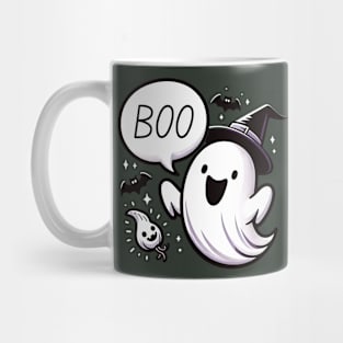 Ghost of surprise boo For Halloween Mug